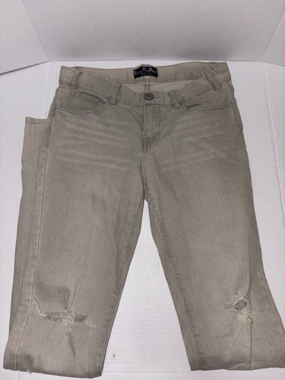 Les Halles Distressed Knee Detailing Jeans Size 26